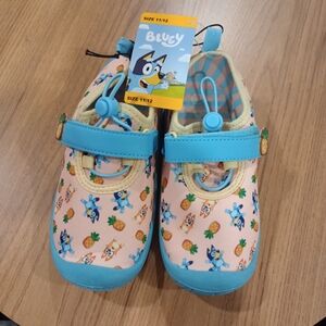 Size 7/8, 11/12, 13/1 Bluey Girls Size Multi Colored With Adj/Strap Water/Beach/